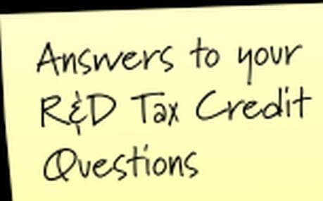 R&D Tax Credit FAQ