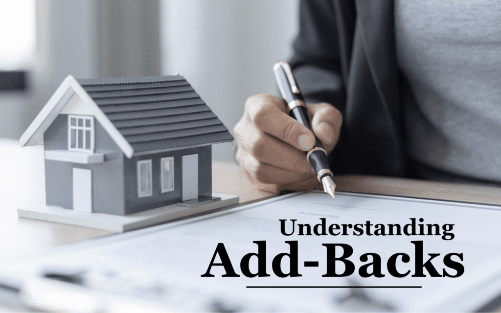 Add-Backs for a Business Valuation