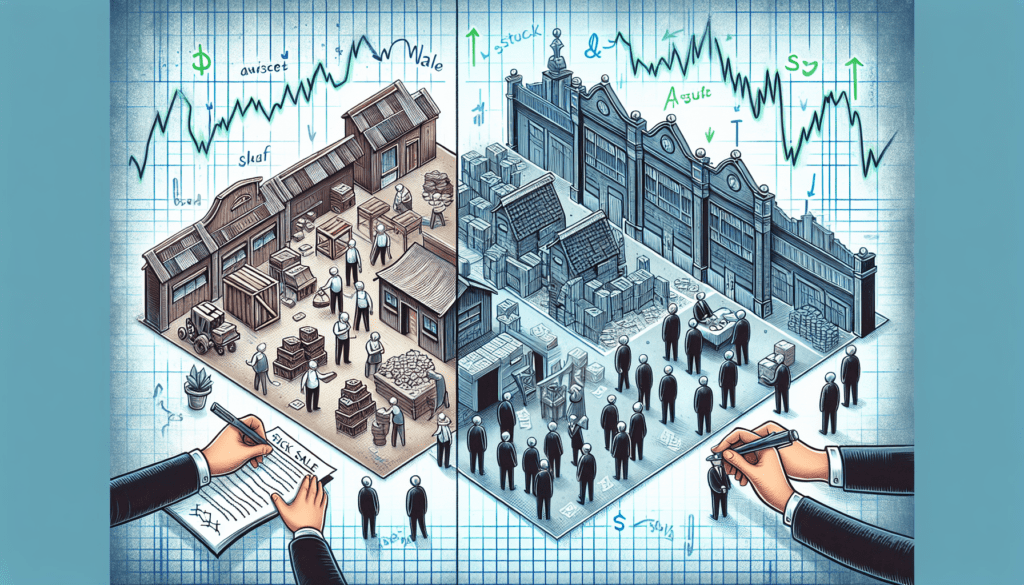 A business asset sale versus a stock sale