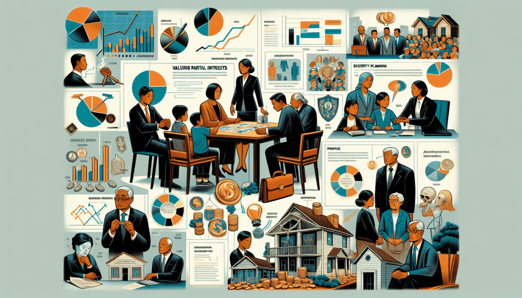 Case studies on valuing partial interests, highlighting various scenarios