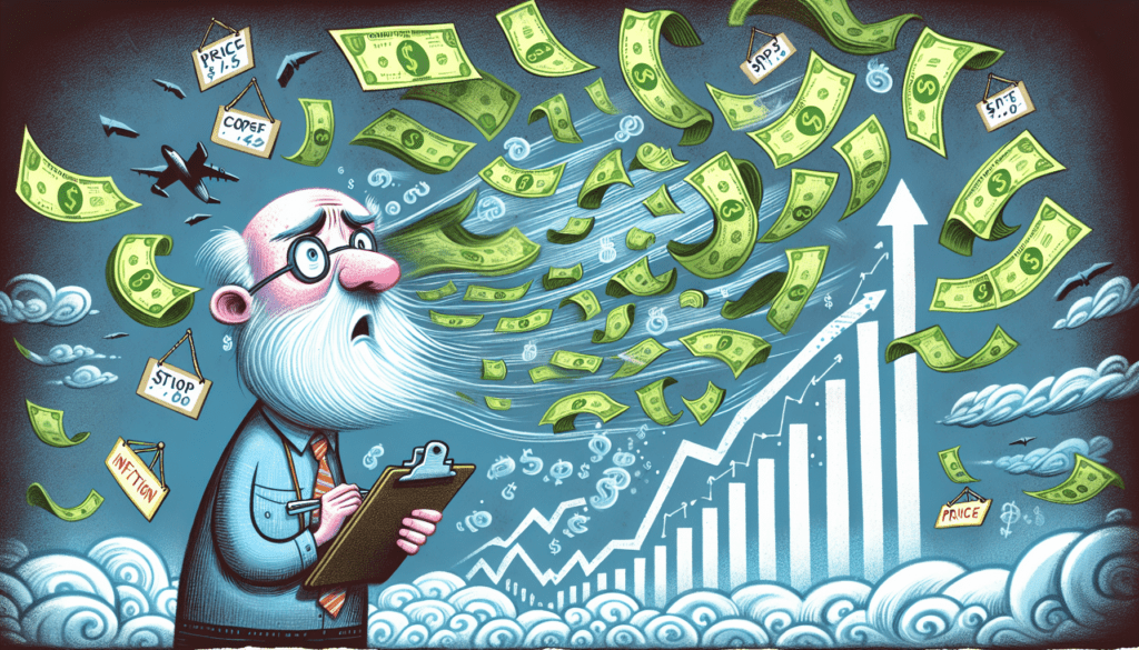 How inflation destroys business value showing a business being affected by rising costs