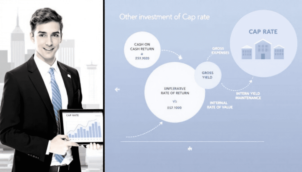 Comparing cap rate with other investment metrics