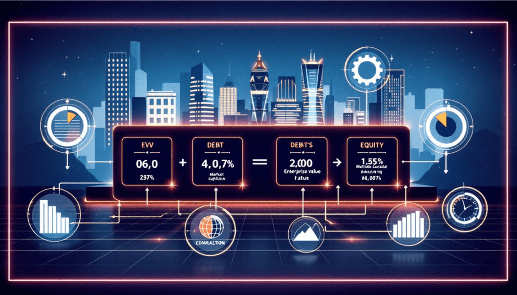 The calculation of Enterprise Value (EV)