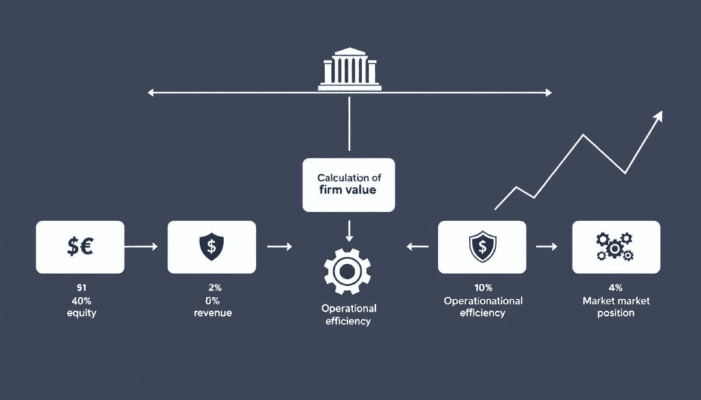 The calculation of firm value