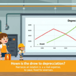 An illustration explaining why depreciation is a real expense