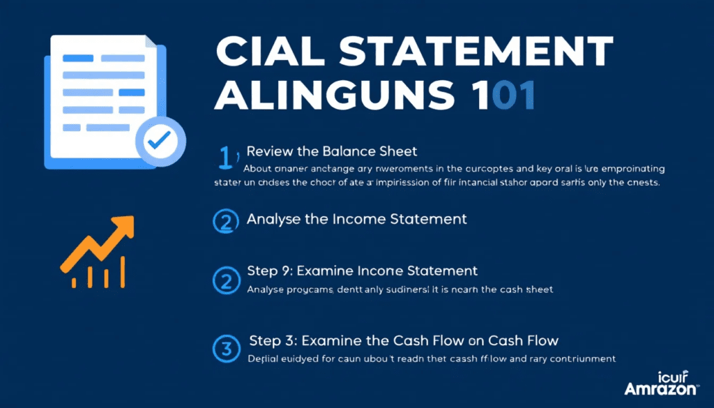 The analysis of key financial statements