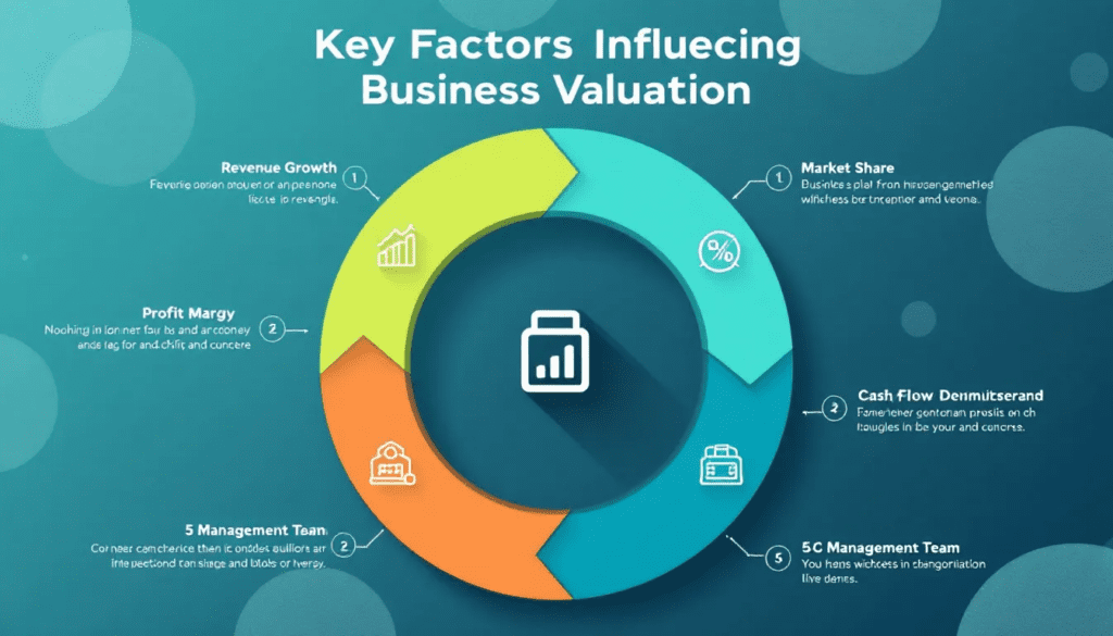 Factors influencing a business valuation