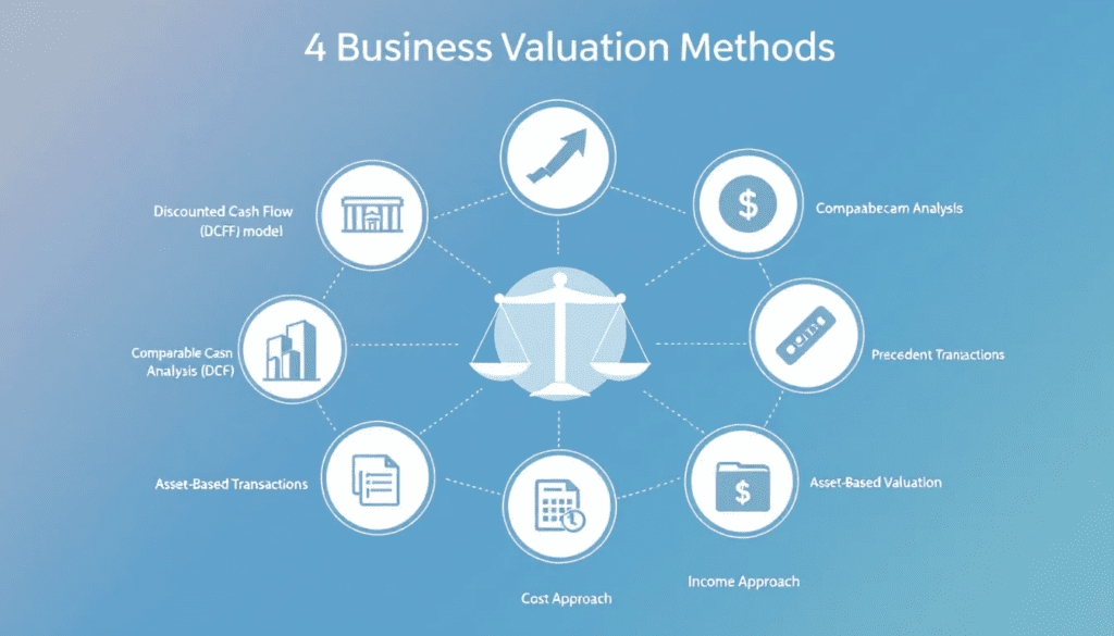 Key methods of business valuation